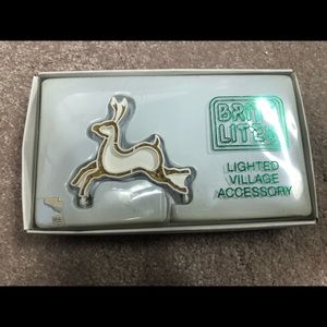 Brite Lights lighted village accessory Reindeer